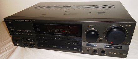 Technics SA-GX303 AV Audio Video Control Center Stereo Receiver Complete with Remote, Antenna, Av Cables and Online... N2