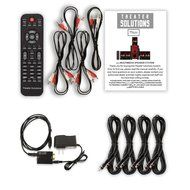 Theater Solutions TS521 Home Theater 5.1 Speaker System with Optical Input and 4 Extension Cables N2