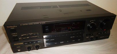 Technics SA-GX303 AV Audio Video Control Center Stereo Receiver Complete with Remote, Antenna, Av Cables and Online... N4
