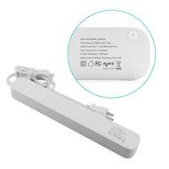ISELECTOR 4-Outlet Surge Protector with 4 USB Output Power Strip Charging Station - 5 Feet Cord N3