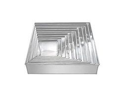 11 Tier Square Multilayer Wedding Birthday Anniversary Cake Baking Pans - Cake Tins N3