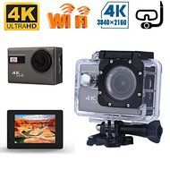 Boblov F68 Wifi Ultra HD 4K 2.0 Screen NOVATEK NT96660+SONY IMX117 Sensor 70-170 Degrees Adjustable Waterproof...