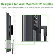 Right Angle HDMI Cable, Ugreen HDMI 1.4 High Speed 90 Degree HDMI Cable with Ethernet Supports 4K2K Resolution... N18