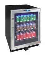 Vinotemp VT-BC54TSSM-L 54-Bottle Mirrored Touch Screen Beverage Cooler, Black