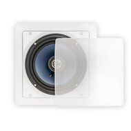Blue Octave LS62 In Wall or In Ceiling 6.5&quot; Speakers Home Theater 2-Way Square 6 Pair Pack N2