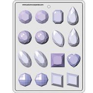 Extra Large Gems Assorted Styles Hard Candy Mold