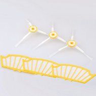 3 Pack Filters + Side Brush 3 Armed For iRobot Roomba 500 Series 530 550 560 570 N3