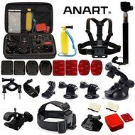 ANART&reg; 30 All-in-1 Professional Accessories Set Bundle Bag for Gopro HD Hero 4 3+ 3 and ANART SPC-01(W8), SPC-...