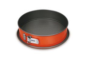 25cm/10 Non Stick Spillproof Springform Cake Tin Orange by Guardini