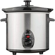 New BRENTWOOD SC-130S 3-Quart Slow Cooker (Stainless Steel)