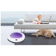 Floor Cleaning Robot Automatic Slim ultra-quiet vacuum cleaner sweeping machine Red N5