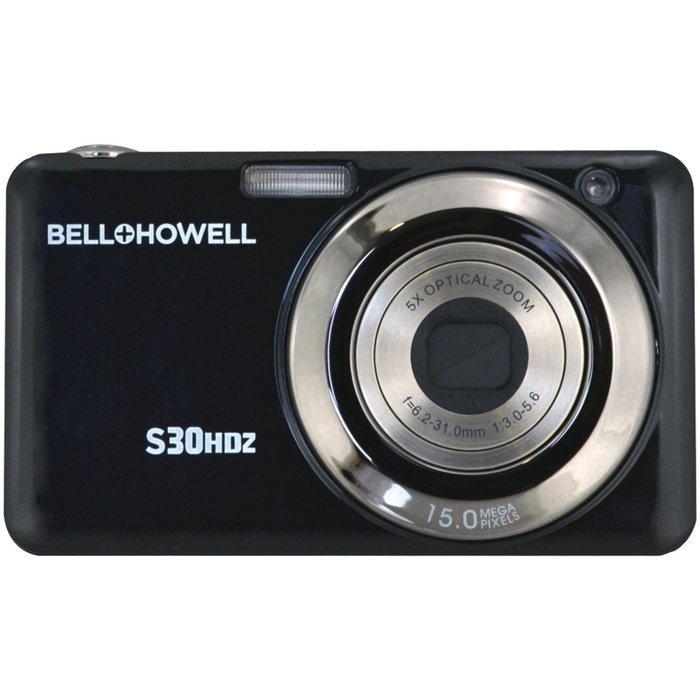Bell+Howell S30HDZ-BK 15MP Digital Camera with 2.7-Inch LCD (Black) N2