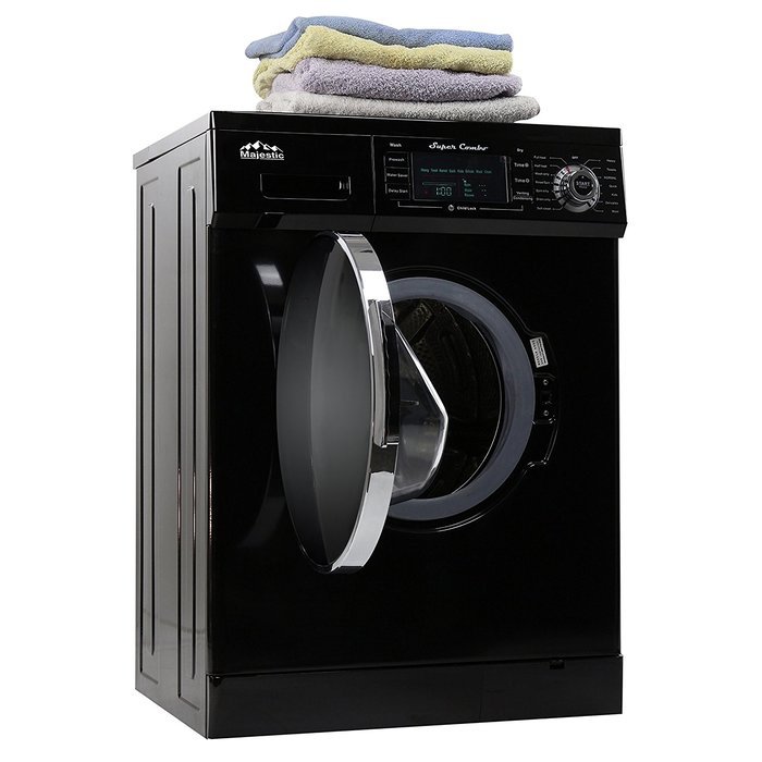 Majestic 1.57 Cu. ft. New Compact Combo Washer Dryer MJ4400B with Optional Venting/ Condensing Drying with Automatic... N6