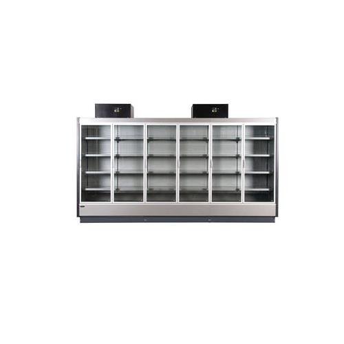 Hydra Kool KGV-MR-6-R High Volume Refrigerated Merchandiser 147"W (6) glass door