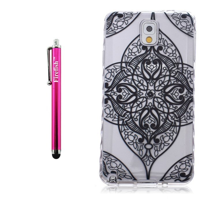Note 4 Case, Firefish Durable Soft TPU Back Case [Soft-Flex] Drop Protection Scratch-Resistant Cover Skin Protective... N114