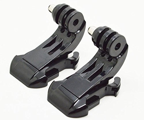ProGear Set Of 2 J-Hook Vertical Surface Buckle Mounts For GoPro Hero 4/3+/3/2/1