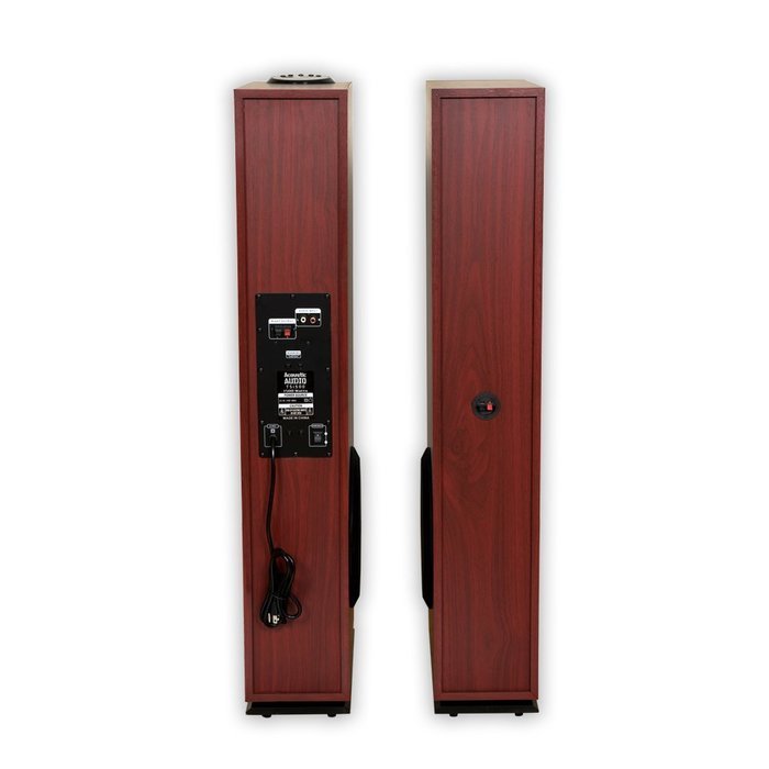 Acoustic Audio TSi500 Bluetooth Powered Floorstanding Tower Home Multimedia Speaker Pair N4