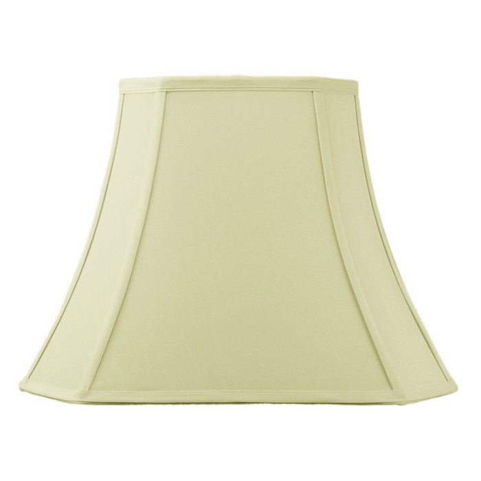 9x16x12 Square Cut Corner Lamp Shade Eggshell N3