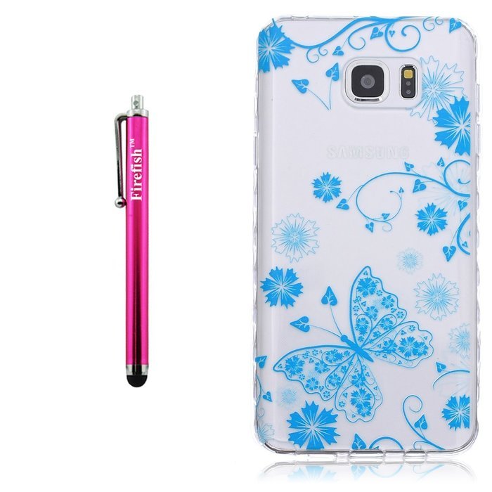Note 4 Case, Firefish Durable Soft TPU Back Case [Soft-Flex] Drop Protection Scratch-Resistant Cover Skin Protective... N127