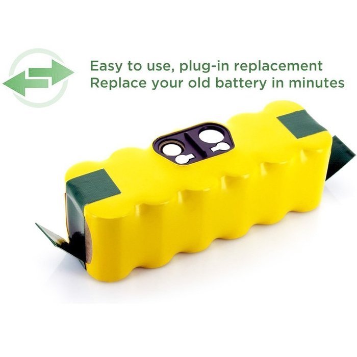 CREJOY&trade; 3.5Ah Ni-MH Battery for Irobot Roomba 500 series 500 510 530 531 532 533 535 536 540 545 550 552 560 562... N4