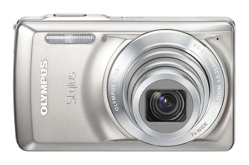 Olympus Stylus 7030 14 MP Digital Camera with 7x Wide Angle Dual Image Stabilized Zoom and 2.7-Inch LCD (Titanium...