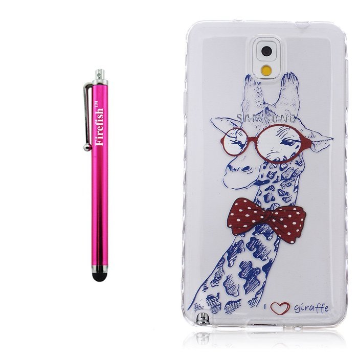 Note 4 Case, Firefish Durable Soft TPU Back Case [Soft-Flex] Drop Protection Scratch-Resistant Cover Skin Protective... N134