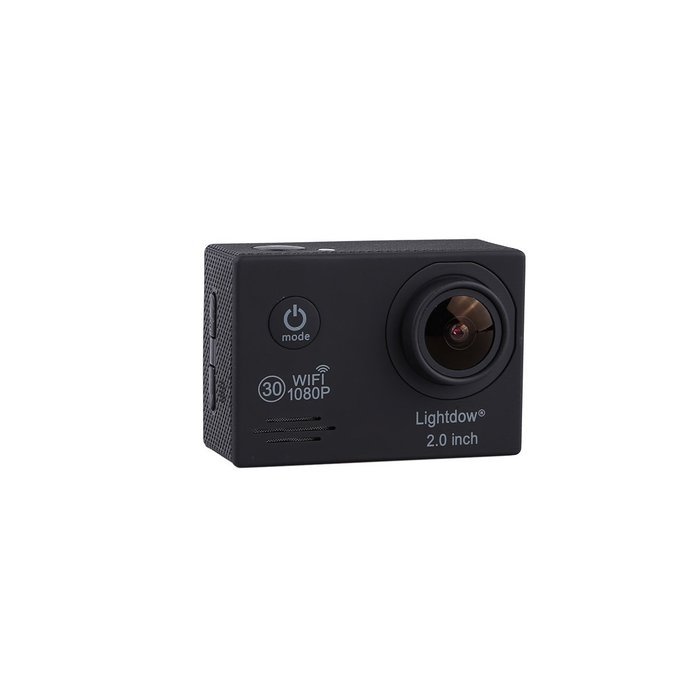 Lightdow LD6000 WiFi 1080P HD Sports Action Camera Bundle with DSP:Novatek NT96655 Chip, 2.0-Inch LTPS LCD, 170... N18
