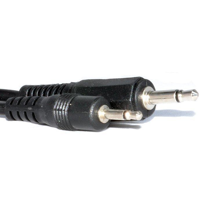 kenable Mono Cable 2.5mm Male to 3.5mm Mono Jack Plug Audio Lead 1.5m (~5 feet)