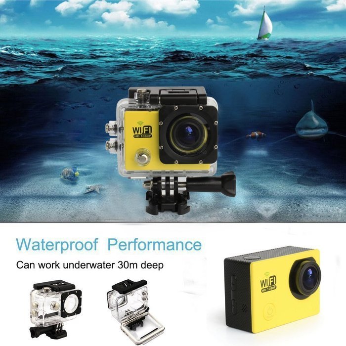 Conbrov&reg; DV100 HD Mini Sport Action Video Camcorder wifi Camera DV with Waterproof Case for Underwater Outdoor...