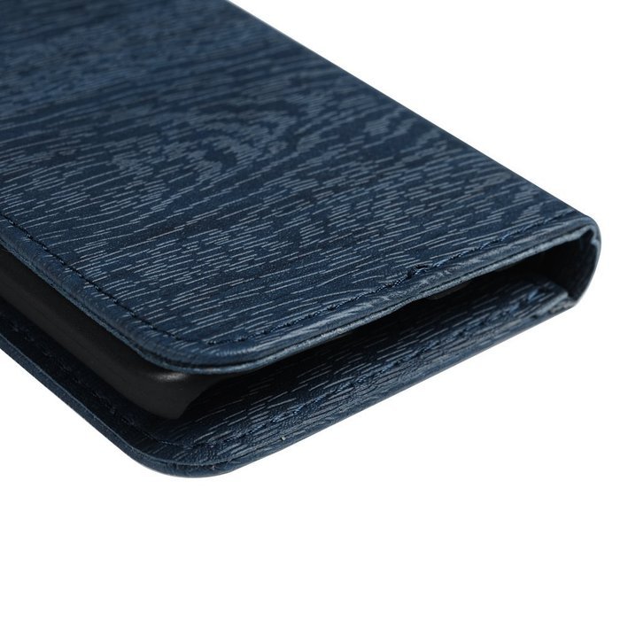 Badalink Galaxy S7 Wallet Case Wood Texture Premuim PU Leather Case Slim Fit Flip Folio Kickstand Case with Card... N32