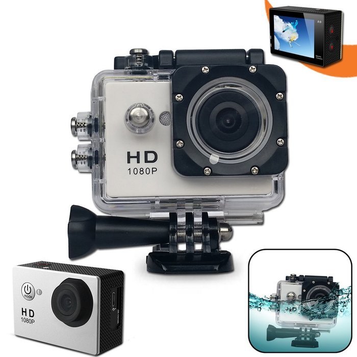 KoolCam AC200 HD 1080p ACTION Camera / Camcorder + COMPLETE Accessory Kit Includes: KoolCam AC200 HD 1080p Waterproof... N5