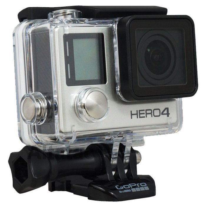 GoPro HERO4 Black Edition Camera HD Camcorder With Deluxe Carrying Case + Head Strap + Chest Strap + Suction Cup...