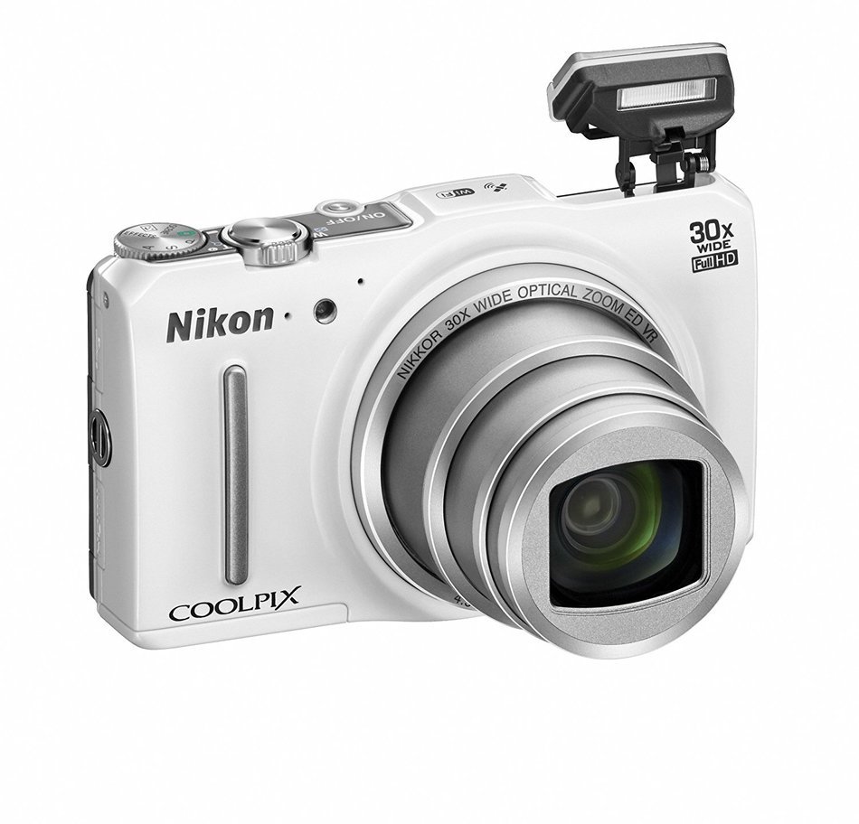 Nikon digital camera S9700 elegant white S9700WH 19 million pixels