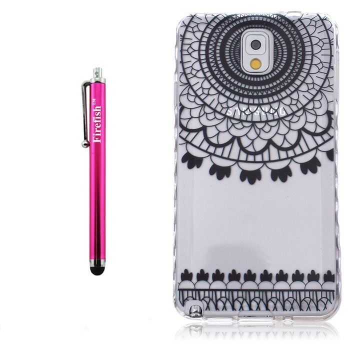 Note 4 Case, Firefish Durable Soft TPU Back Case [Soft-Flex] Drop Protection Scratch-Resistant Cover Skin Protective... N177