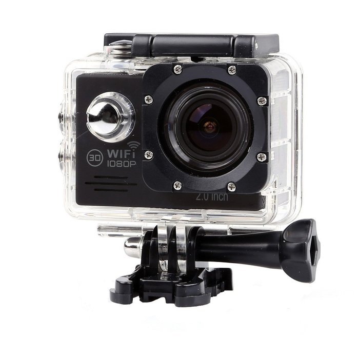 Lightdow LD6000 WiFi 1080P HD Sports Action Camera Bundle with DSP:Novatek NT96655 Chip, 2.0-Inch LTPS LCD, 170... N20