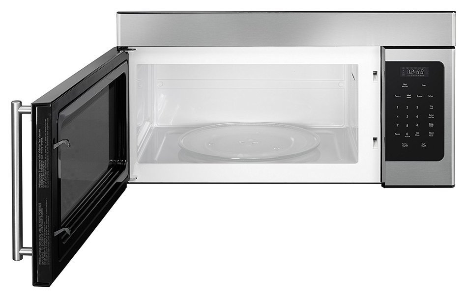 Smeg OTR316XU Over The Range 1000W Microwave with Hood Function, 30", Stainless Steel N2