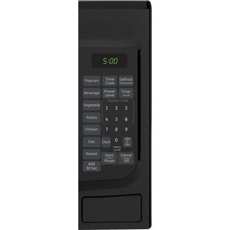 Sensor Cooking, Weight And Time Defrost, Instant-On Controls, 1.4 cu ft Countertop Microwave Oven, Black N5