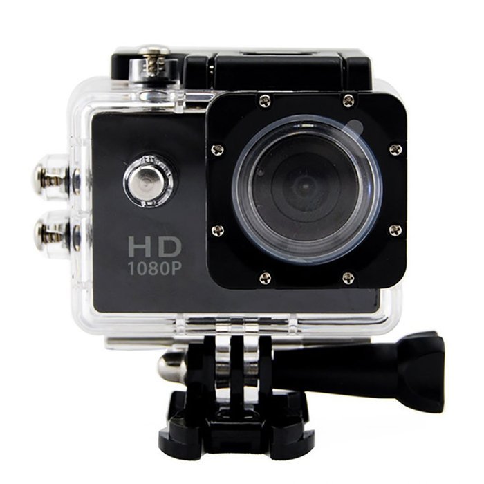 iGearPro Full HD 1080p 12MP Waterproof WIFI Sports Action Camera, 20 Camera Accessories