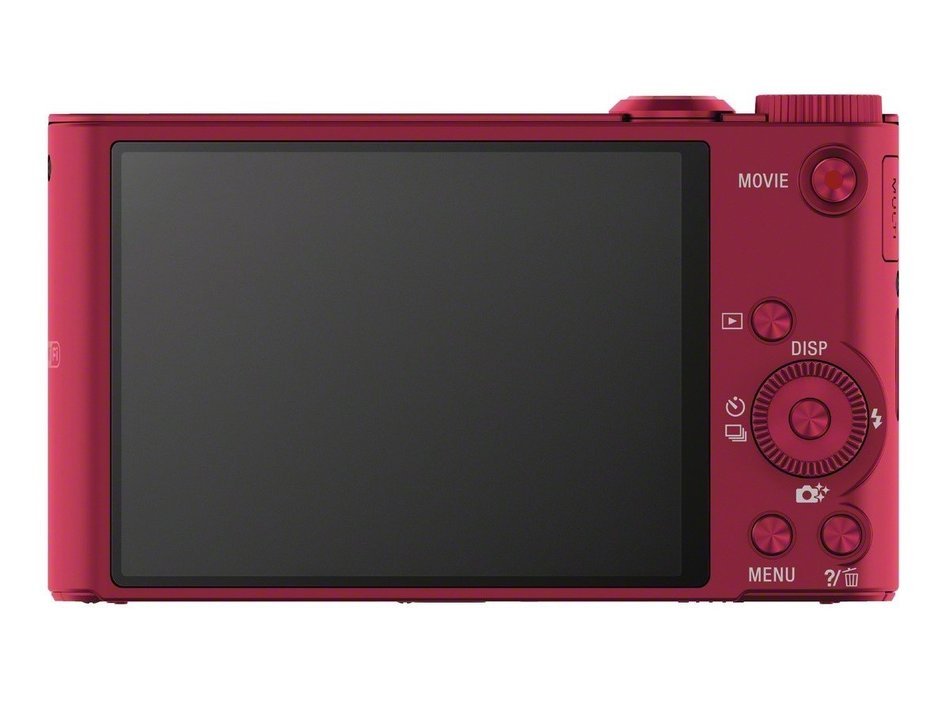 Sony DSC-WX300/R 18 MP Digital Camera with 20x Optical Image Stabilized Zoom and 3-Inch LCD (Red) N9