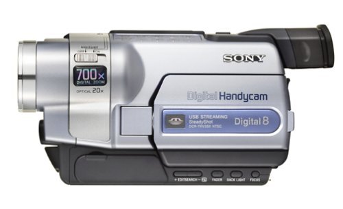 Sony DCRTRV350 Digital8 Camcorder with 2.5" LCD, Memory Stick capabilities & Remote (Discontinued by Manufacturer)