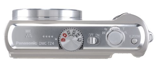 Panasonic Lumix DMC-TZ4K 8.1MP Digital Camera with 10x Wide Angle MEGA Optical Image Stabilized Zoom (Black)