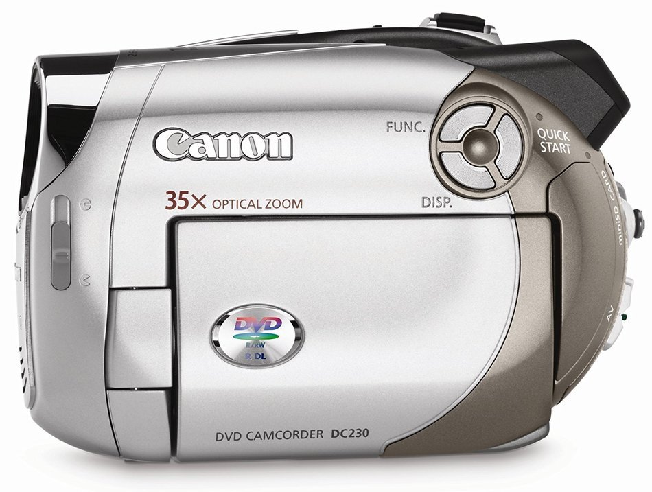 Canon DC230 1MP DVD Camcorder with 35x Optical Zoom (Discontinued by Manufacturer)