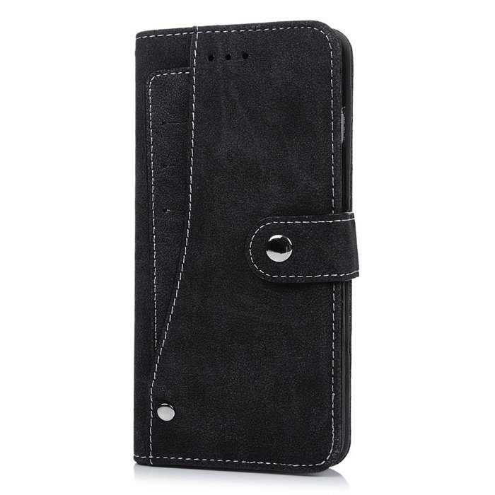 iPhone 7 Plus Case (5.5") - Wallet Flip Folio Stand Case Counterfeit Cashmere Leather Extra ID/Credit Card Holders... N39