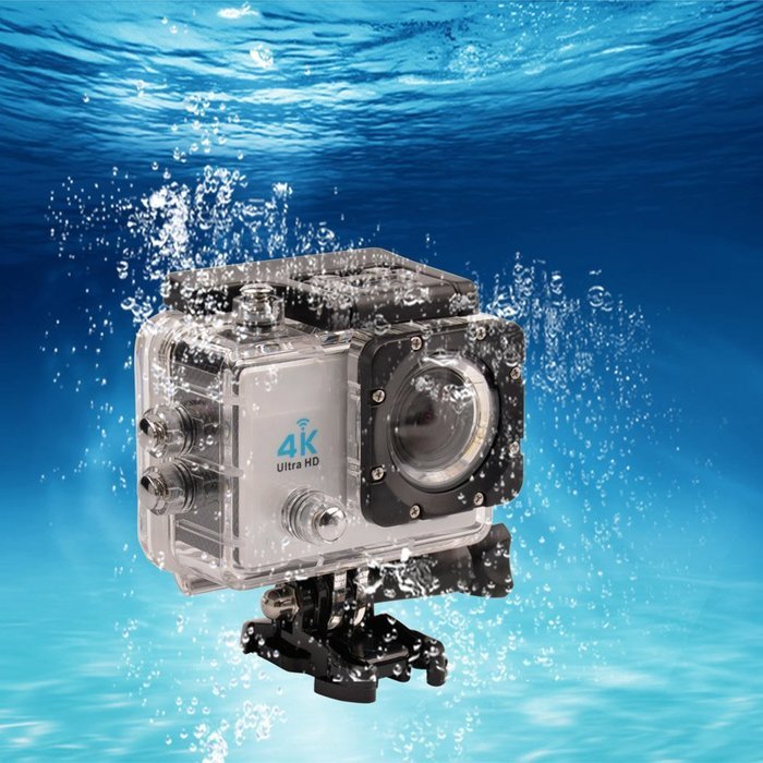Ckeyin &reg; 4K Ultra HD DV Waterproof Outdoor Edition Sports Video Camera WIFI Action Camera with 2.0 LTPS LCD Screen... N2