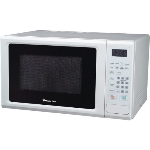 The Amazing MAGIC CHEF 1.1cf 1000w Microwave Wht
