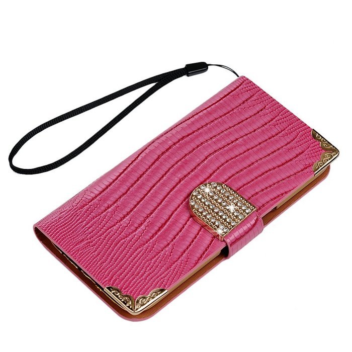S7 Case,Samsung Galaxy S7 Case (Non-Edge) - Mavis's Diary Premium Wallet Flip Case Fashion Lizard PU Leather Bling... N18