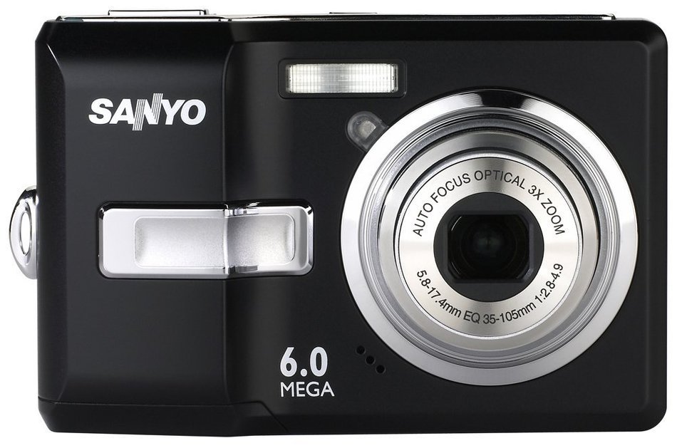 Sanyo S650 6MP Digital Camera with 3x Optical Zoom