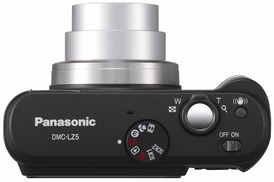 Panasonic Lumix DMC-LZ5K 6MP Digital Camera with 6x Image Stabilized Zoom (Black) N4