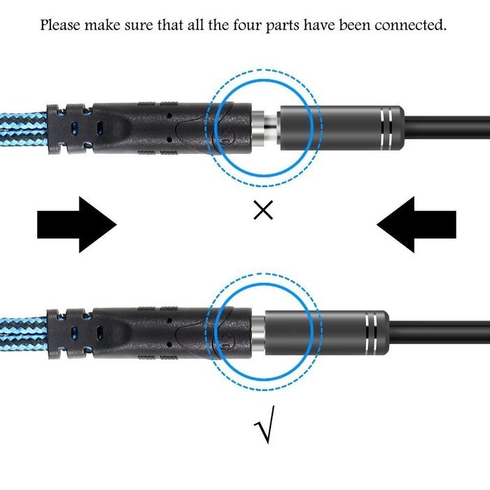 ENVEL 3.5mm Jack Cable Adapter Kit Mutual Convertors for PC headset and Smartphone Tablet Earphone with Headphone... N4