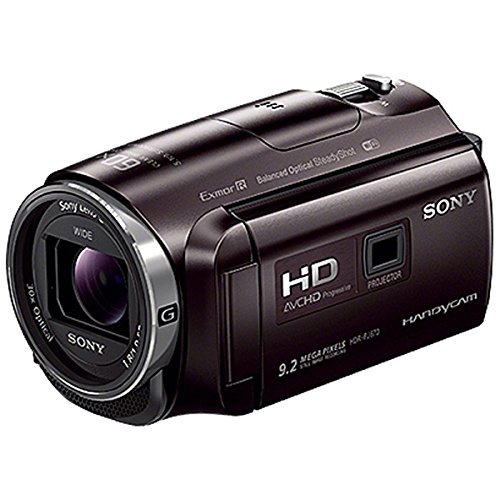SONY HD video camera Handycam HDR-PJ670 Bordeaux Brown optical 30 times HDR-PJ670-T [International Version, No...